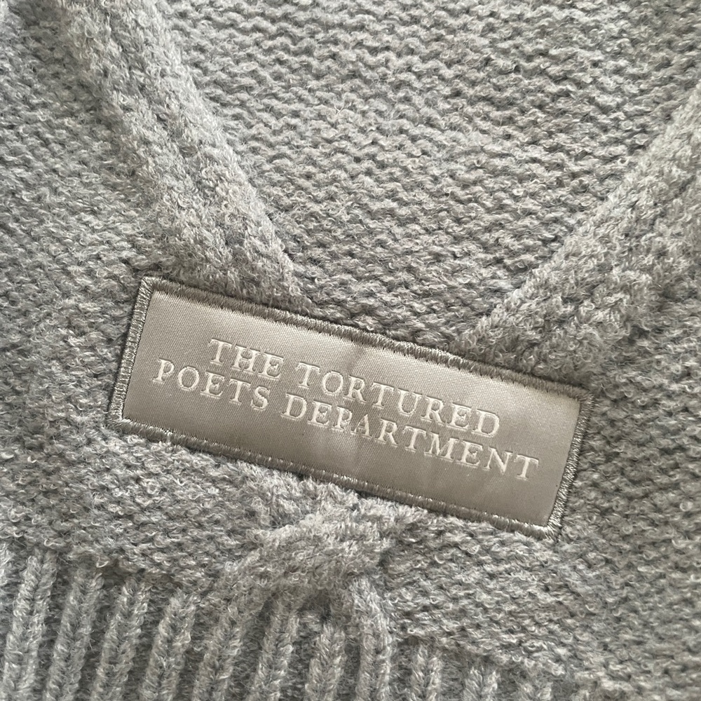 Taylor Swift Tortured Poets Department Cardigan size XS/SM